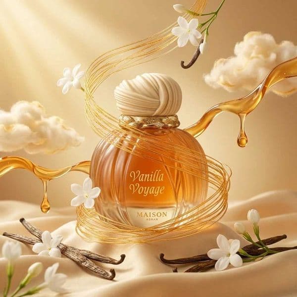 A MAISON ASRAR 100ml Vanilla Caramel Perfume Sweet Honey Tonka Musk Long Lasting Eau De Parfum Unisex Gourmand Warm Fragrance C260516