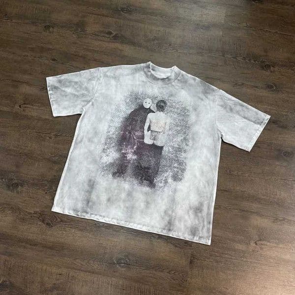 Yao Fashion WEST Luxury Brand Vintage Casual Oversize Tee Cotton Streetwear Hiphop High Street T Shirt For Men Unisex X260516