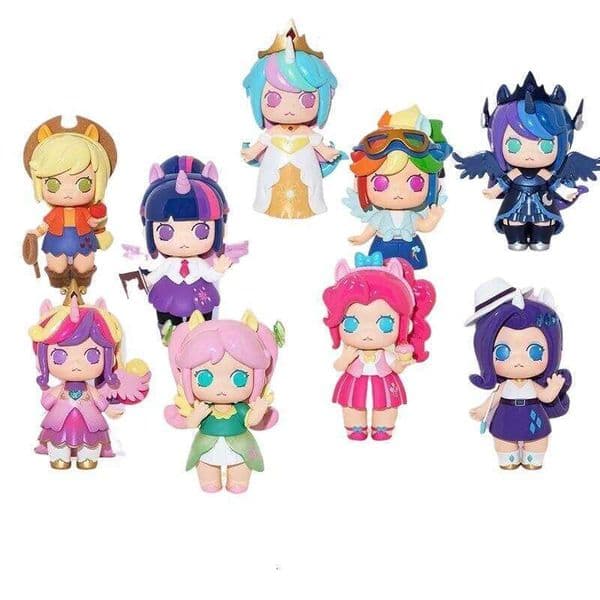 Group My Little Blind Box Action Figures Trendy Dolls Desktop Decorations Princess Girl Toys Gifts Mystery Figure 26Y0516