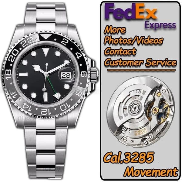 w1shop Mens Automatic Mechanical Ceramics Watches 41mm Full Stainless Steel Swimming Wristwatches Sapphire Luminous Watch u Factory Montre de lux40