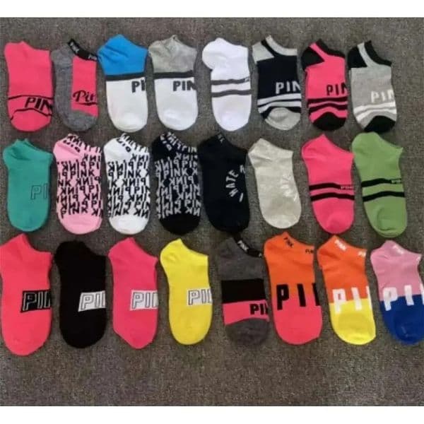 2026 USA Stock Ankle With Cardboad Tags Cheerleaders Black Pink Short Sock Girls Women Cotton Sports Soc Skateboard Sneaker Free Shipping Shipping 02
