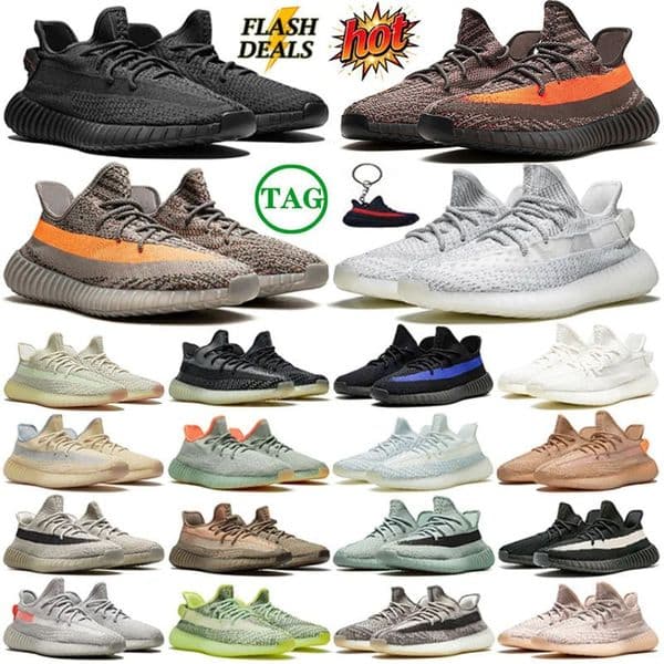 HOT SALE Designer 350 v2 Men Women Sneakers Classic Running Shoes 350s Black Bred White Blue Casual Sneaker for men women Outdoor Sports Trainers Size EUR 36-47