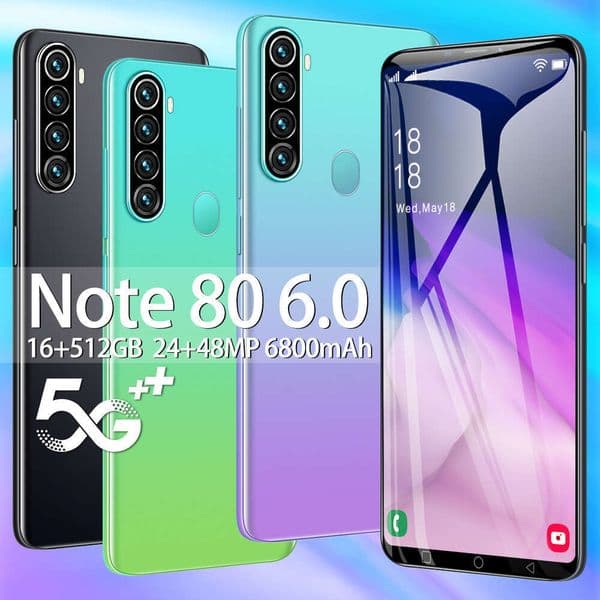 Note80 New Model In Stock 1+16 Cross-Border Mobile Phone Android Smartphone 5.0Inch 3G Low Price Foreign Trade Manufacturer Technology