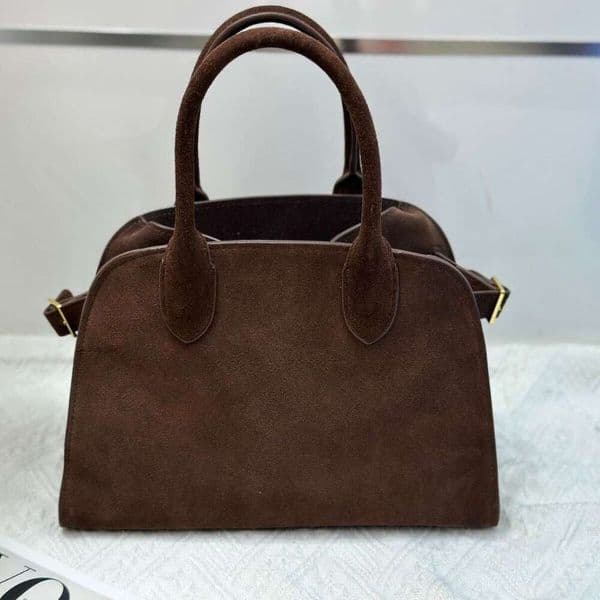 Margaux Tote Bag For TR Women Designer Bags Suede Genuine Leather Handbag Shoulder Handbag, Simple And Stylish Crossbody Bag