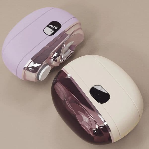 Electric Nail Clippers for Thick Toenails with LED Light Professional Safe Automatic Trimmer Pedicure Tool for Elderly Seniors 260509