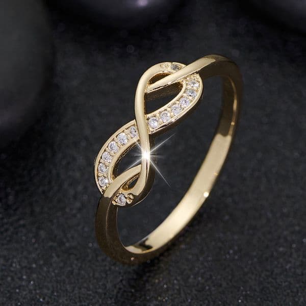 Luxury Jewelry Diamond Letter Bracelet Number 8 Luxury Minimalist Style Women's Fashion Classic Bracelet Exclusive Elegant Accessories
