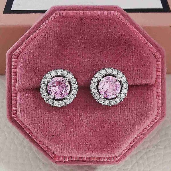 Moissanite Jewelry Earrings Designer For Woman Luxury Trendy Earring Original 925 Sterling Silver Party High Quality Diamond Ear Ring
