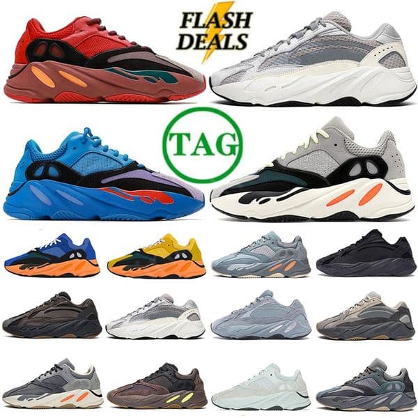 Top Sale Mens Womens 700 700s Designer Running Shoes Classic Designer Sneakers Black Bred White Casual Sneaker for men women Outdoor Sports Trainers Size 36-46