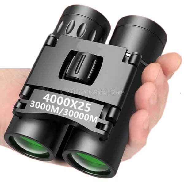 4000X25 Zoom Telescope Professional BAK4 HD Powerful Binoculars Long Range Portable Monocular or Camping Tourism OutdoorR260518R260518