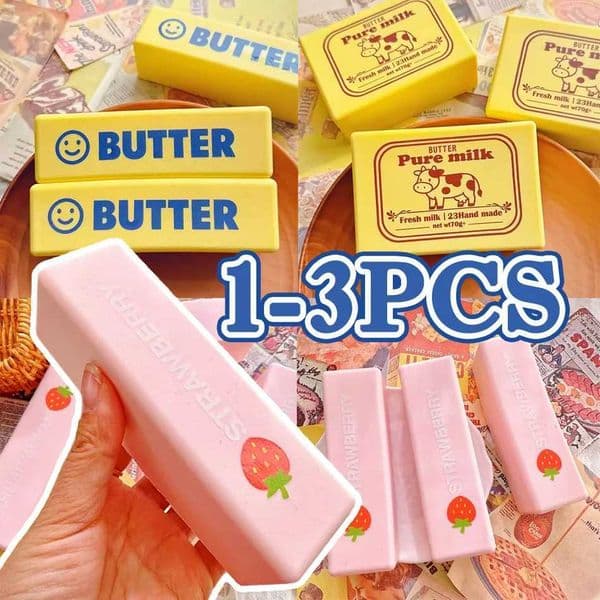 Squishy Cheese Toy Soft Butter Sticks Soft And Yellow Ounces Of-Flavored Model For Play And Sensory Entertainment Z260518