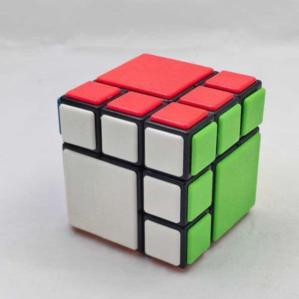 Ladder Color Puppet No 3 Bandaged Cube with restricted rotationL260518
