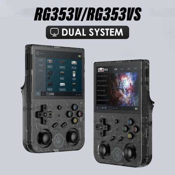 ANBERNIC RG353V RG353VS Handheld Gam Console 3.5'' I Screen Output Android Linux OS Built-in Retro Emulator Player Gifts 26L0518