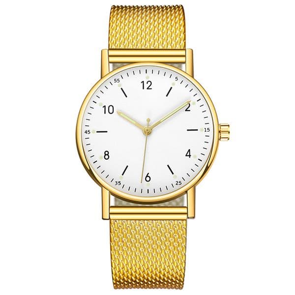 Mens Watch Quartz Movement Watches Sports Simple Wristwatch Business Wristwatches Casual Fashion Wristband Montre De Luxe