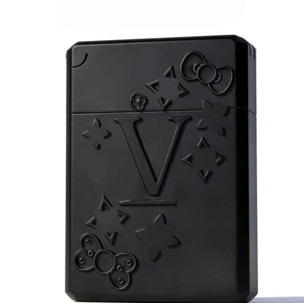 high quality 2026 designer fashion 3D relief cigarette box classic letter logo women Portable cigarette storage box luxury Cigarette Cases
