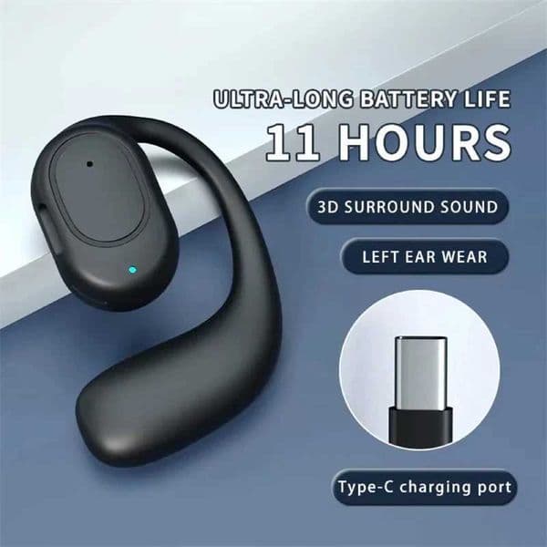 Wireless Headphones Headset With Microphone Bone Conduction Handsfree Noise Canceling Earphones For Driving Audifonos Z260518