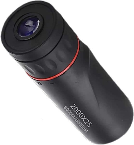 2000x25 HD Monocular Telescope Mini Portable Mobile Phone Telescope Outdoor Camping Hunting Birdwatching TelescopesR260518R260518
