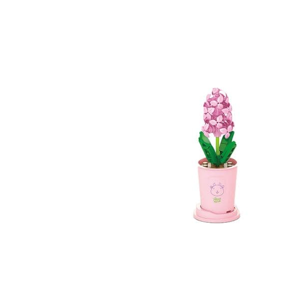 Free shipping Small particle building block assembly toy gift - Twelve Lucky Flowers Bestseller Selected