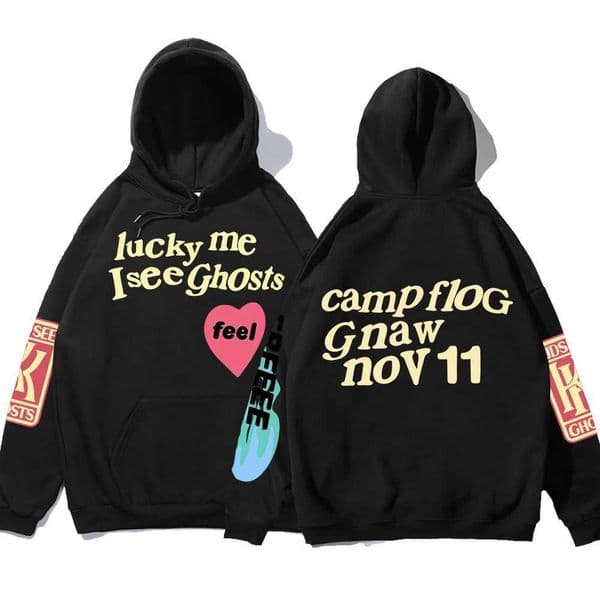 Graffiti Letter Printed Loose Hooded Sweatshirts Men Oversized Flce Luck Me I S Ghosts Hoodie Unisex Pullover Hoody T260515