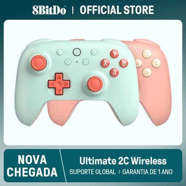 8BitDo - New Ultimate 2C Wireless Gaming Controller for PC, Windows 10, 11, Steam Deck, Raspberry Pi, Android W260518