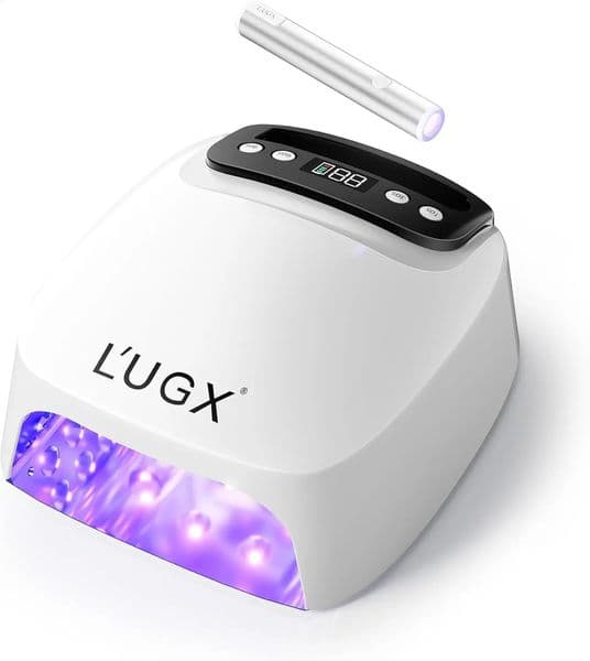 Rechargeable UV LED Nail Lamp Cordless Gel Dryer with Handheld Light for Home Manicure 260518