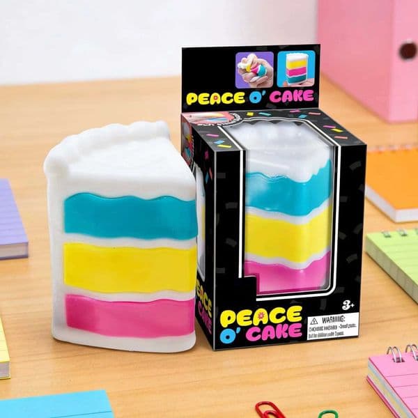 NeeDoh Peace Cake Squeeze Pinch Music Sensory Squeeze Toy Stress Relieving Toy Office Stress Relieving Z260518