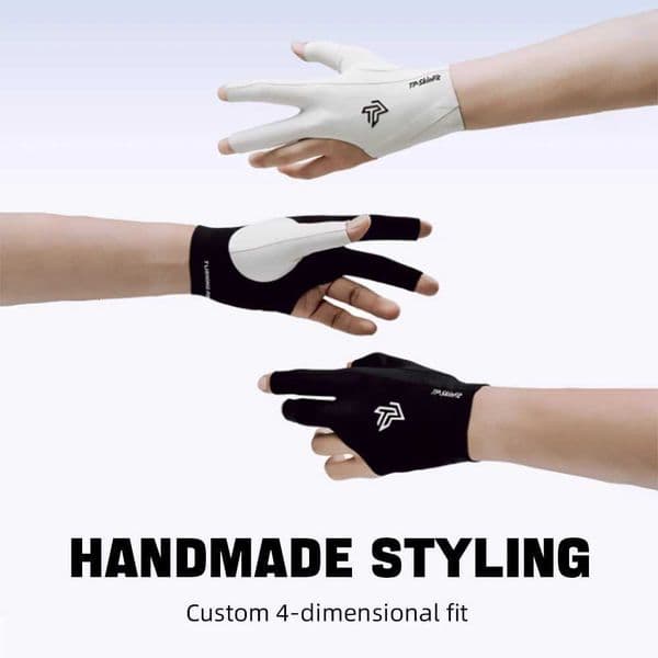 TP Billiard gloves with fingerless high-end professional Pool gloves three-finger gloves for billiard accessories H260518