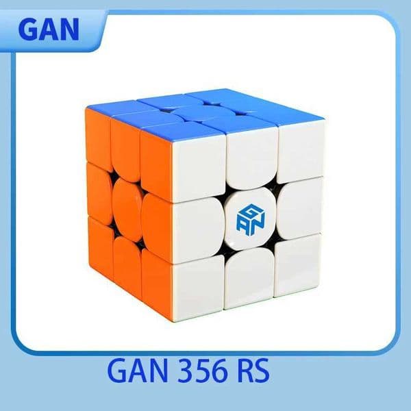 GAN 356 RS 3X3 Magic Speed Cube Stickerless Professional Fidget Toys GAN 356RS Cubo Magico Puzzle L260518A4KO