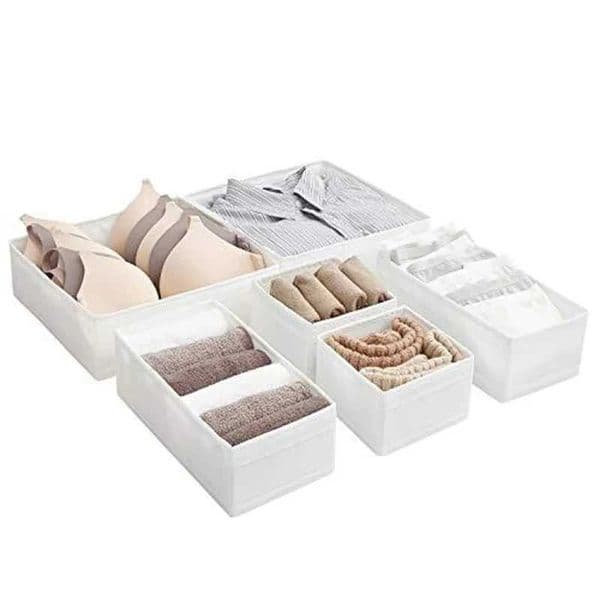 Foldable s Oxford Underwear Storage Box Bra Socks Wardrobe Storage Containers Closet Jeans Storage Organizer C260518
