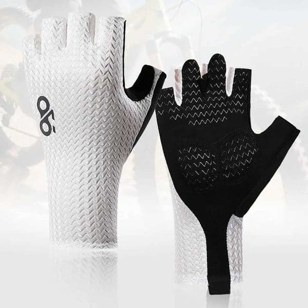 GTUBIKE New Half Finger Cycling Gloves Anti Slip Shock Absorbing SBR Gel Padded Palm Lightweight Mesh for Road MTB Bike Summer H260518