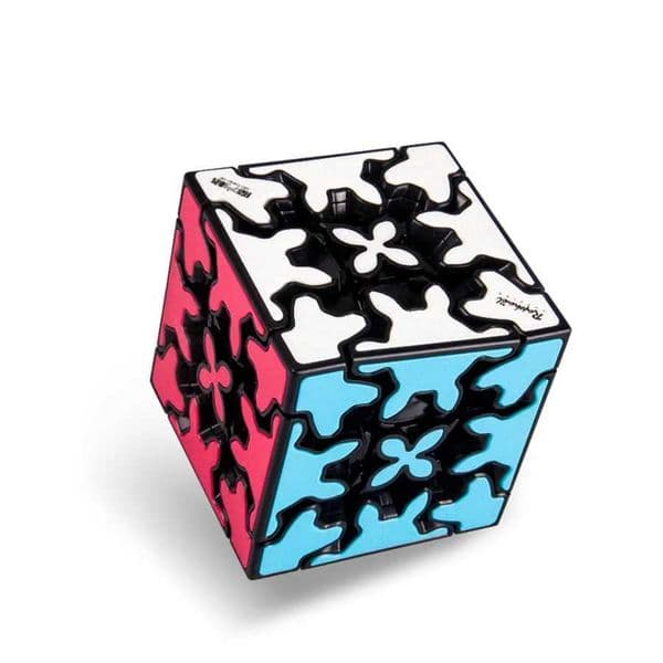 QiYi NEW Gear 57mm Magic Cubes 3x3x3 Speed Cube Magico Puzzle Toy For Children Kid Gift Toy QiYi 57mm Gear Magic Cubes L260518Z037