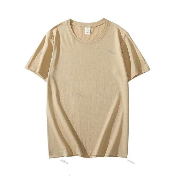 Brand New Cotton Men's T-shirt Short-sleeve Man T Short Sleeve Pure Color Men t shirt T-shirts For Male Tops f7f