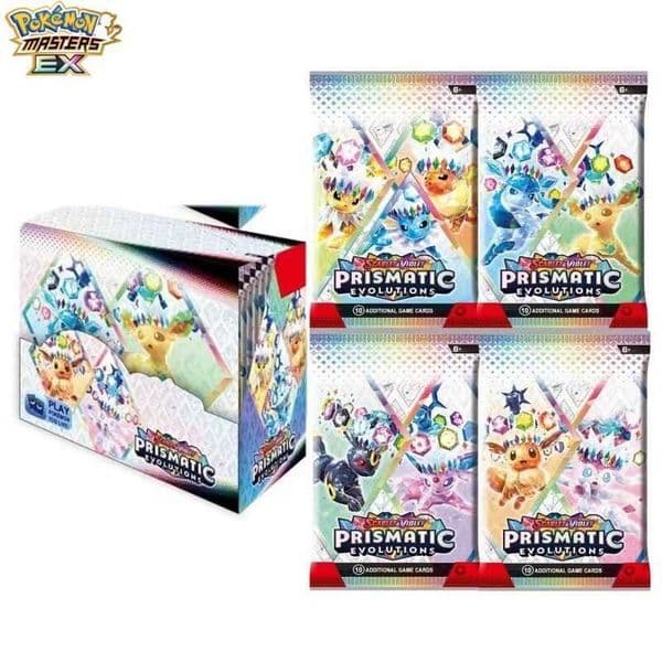 Pokmon Cards Pokmon TCG English Cards Prismatic Evolutions Booster Pack L260518PDNR