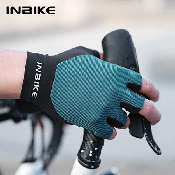 INBIKE Cycling Gloves Summer MTB Bike Gloves for Men Biking Gloves Gel Padded Half Finger Road Bike Bicycle Gloves Accessoiries H260518