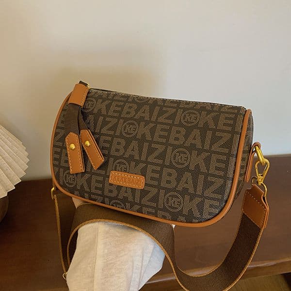 Designer Luxury Bag checkered women handbag 2026 new retro design casual shoulder crossbody dumpling pillow bag