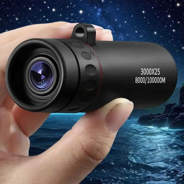 3000x25 Monocular HD Zoom Professional Adult Monocular and Mini Portable Telescope Suitable for Outdoor Camping and HuntingR260518R260518