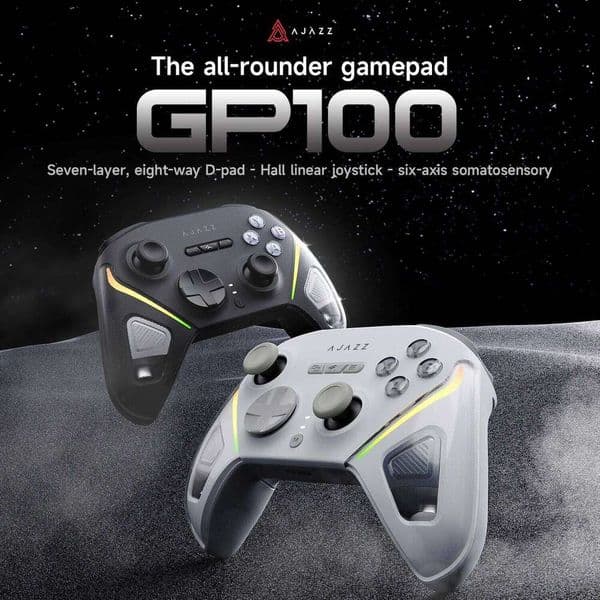 Ajazz GP100 Wireless Joystick Gamepad PC Game Controller For Nintendo Switch Accessories W260518