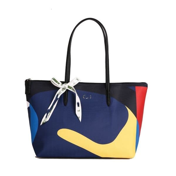 Designer Luxury Crocodile Leather Handbag, Women's Model With Graffiti Pattern, Multi-functional Commuter Tote Bag, Trendy Style Model