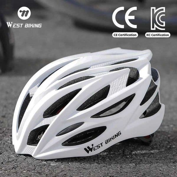 WEST BIKING Bike Ultralight Aviation Hard Hat Capacete Ciclismo Helmet Unisex Cycling Outdoor Mountain Road 26Y0518