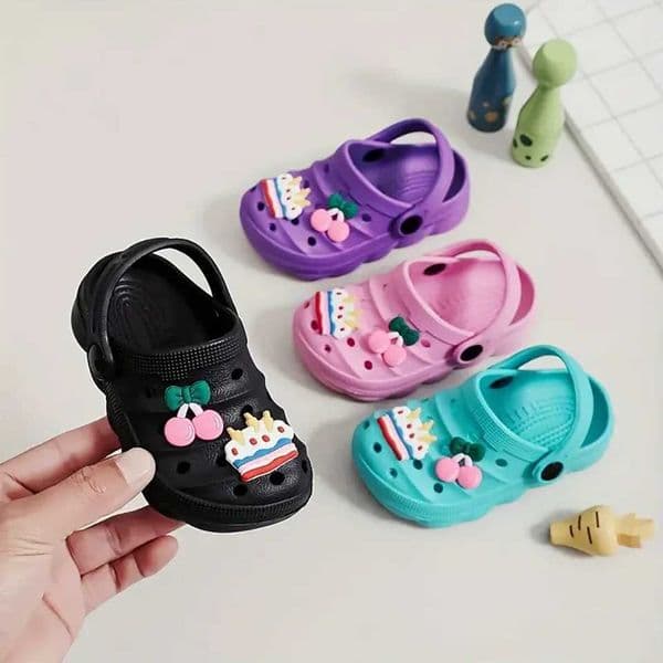 Summer Childrens Slippers DIY Design Cartoon Casual Sandals for Boy Girl Home Beach Breathable Non-Slip SandalsT260516