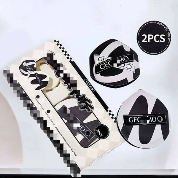 maquillaje Luxury Powder Puff Set With Storage Box Soft Skin-Friendly Dry And Wet Dual-Use Sponge For Liquid Foundation Makeup Free Shipping