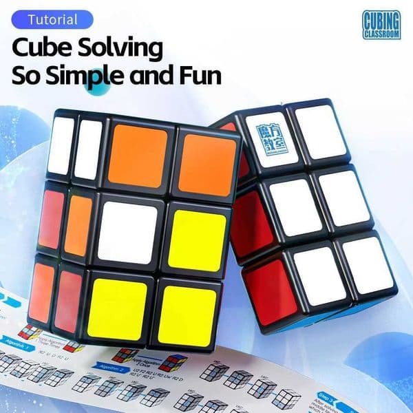 MOYU Speed Cube 1x2x3 2x2x3 Black Magic Cube Puzzle Cubes Professional Puzzles Magic123 223 Square Anti stre L2605189R1U