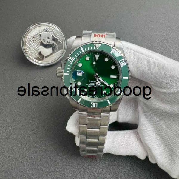 Brand watch R Water Ghost Series Black Water Ghost Mens Fully Automatic Mechanical Watch Steel Band Luminous Batch NGR7