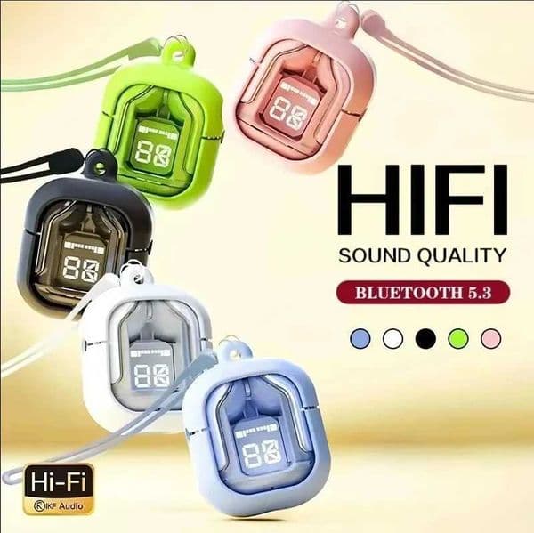 Buy Headset Get Protective Case Lanyard T2 TWS Gaming Earbuds 53 Noise Reduction HD HiFi Stereo Wireless Earphone Z260518