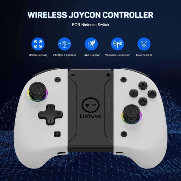 Wireless Bluetooth Controller For Nintendo Switch OLED & Lite Gamepad Control Gaming Accessories Hall Game Pad Command Mando W260518