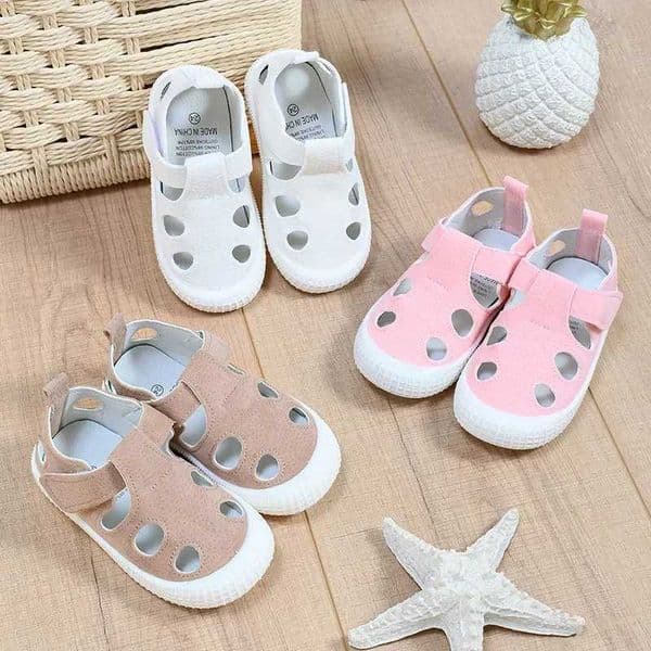 Kids Sandals Summer Girls Boys Cut Out Sneakers Breathable Children Sports Shoes Closed Toe Baby Toddlers Beach Sandalias Flats Z260518