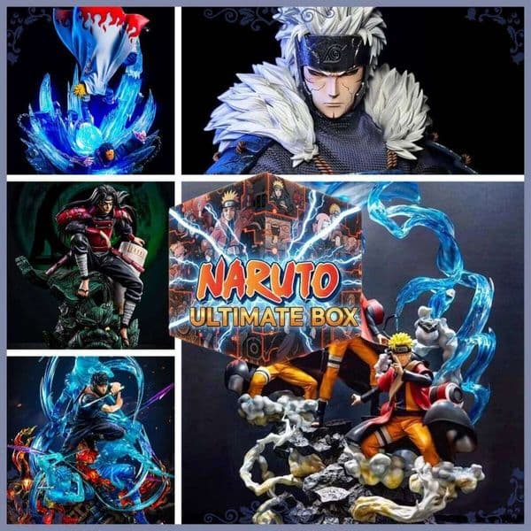 Naruto Blind Box Figure Random Character Collectible Toy Perfect Surprise Gift for Anime Fans Desktop Decoration 26Y0518
