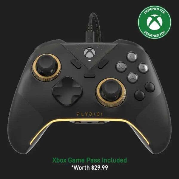 FLYDIGI VADER 5S Wired Game Controller for Xbox & PC, Hall Effect Joystick, RGB Light, Custom Vibration, Advanced Gaming Gamepad W260518