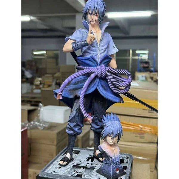 12.99inch/33cm Naruto Nirvana Sasuke Six Realms Uchihatobi Anime Figures Can Be Movable Summon Pvc Favorites Dominant Toys Gifts 26Y0518