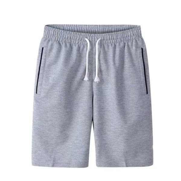 2026 New Mens Casual Shorts Elastic Waist Drawstring Side Pockets Quick Dry Casual Wear for Daily Life C260518