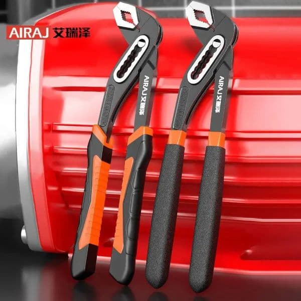 AIRAJ 81012 Inch Multifunctional Adhesive Pump Pliers Quick Release Water Pipe Industrial Grade Electrician Tool 260508